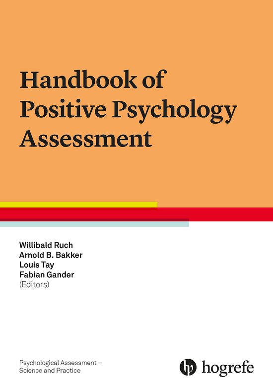 Psychological Assessment – Science and Practice - Handbook ... - cover