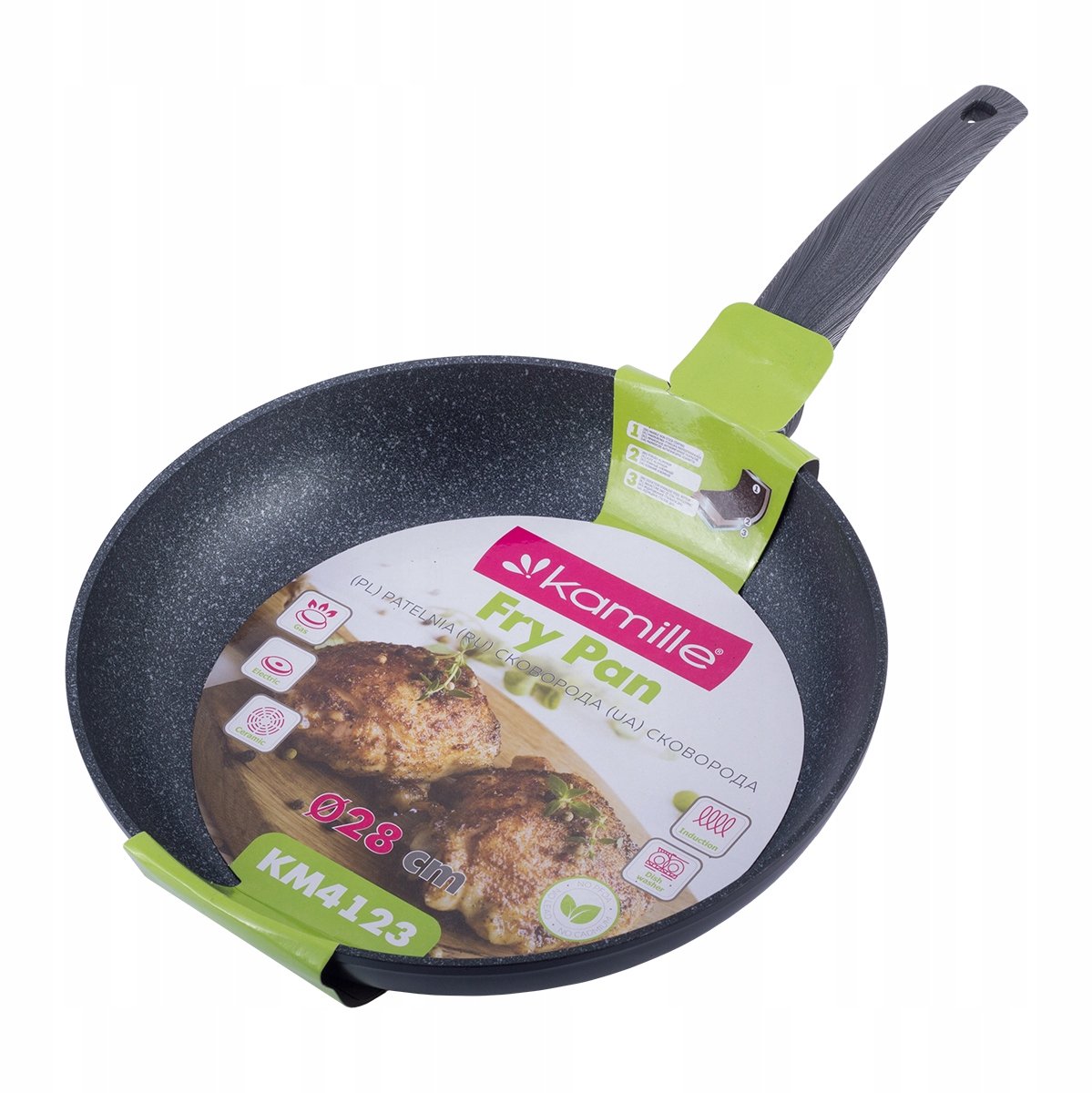 Kamille Marmite 28cm Inductie & Gas - Dik & Kwalitatief
