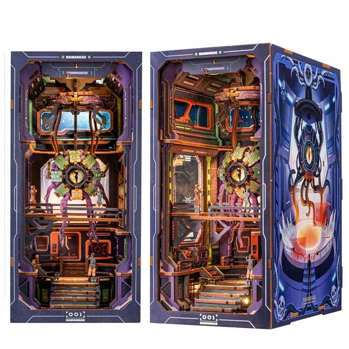 CuteBee Book Nook Miniatuurhuis 'Oog van God' - DIY-model
