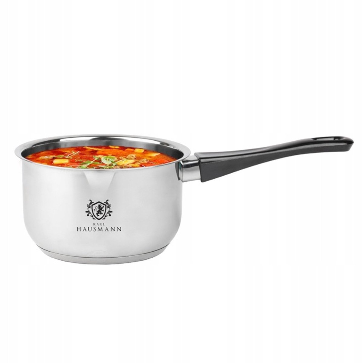 RVS Steel Pan 12 cm met Maatverdeling - Geschikt voor Inductie