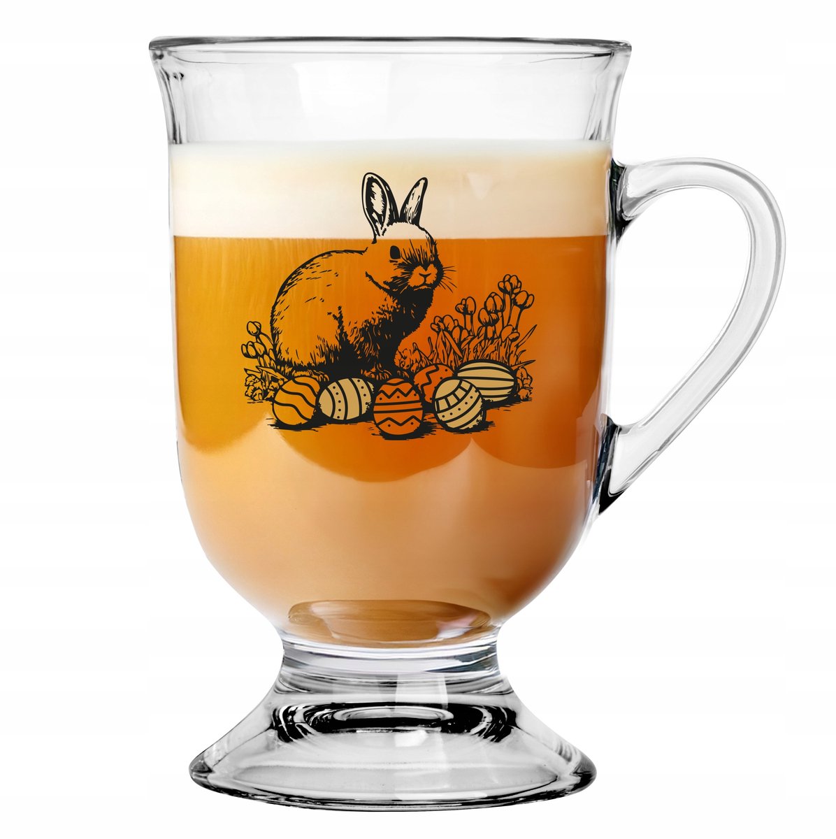 Grote Mok Elton 420ml met Oor - Paashaas & Eigenaar