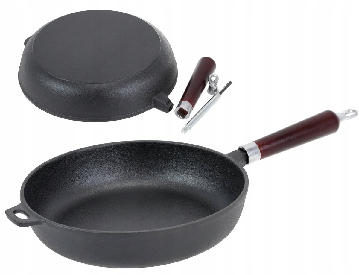 Krisberg Gietijzeren Koekenpan 20 cm - Traditioneel & Duurzaam