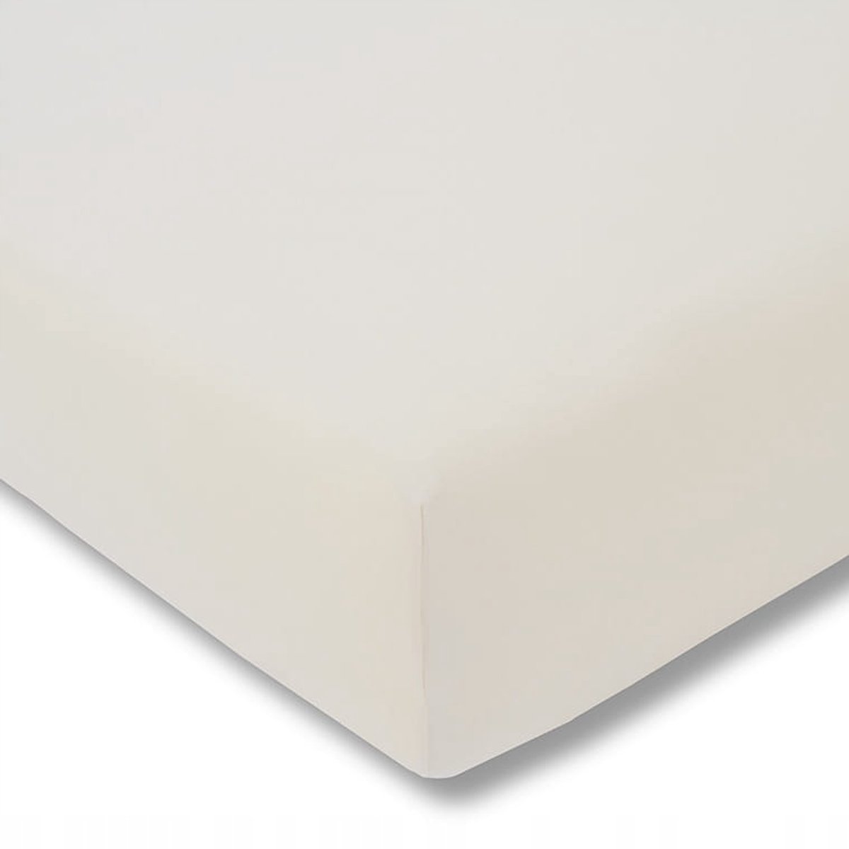 Estella Jersey-Stretch Hoeslaken 100x200 cm met Elastiek - Beige