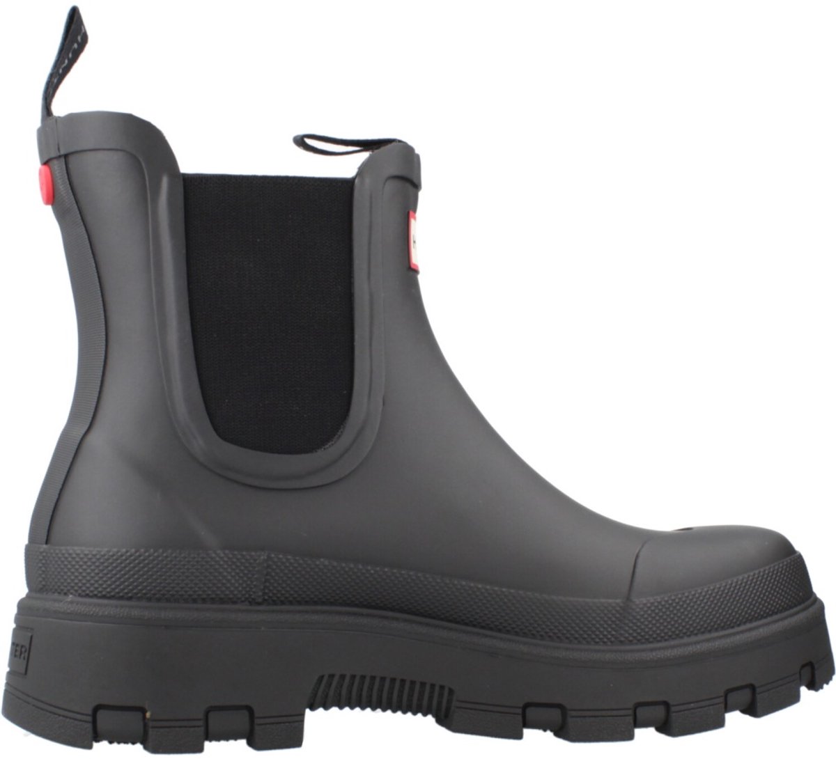 Elements Elastic Unisex Chelsea boots Rubber Zwart