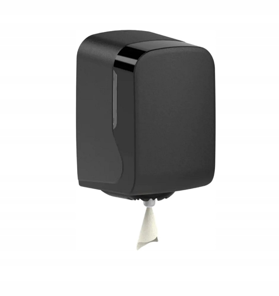 Stella Center Pull Handdoekdispenser, ABS Zwart 30.004-B
