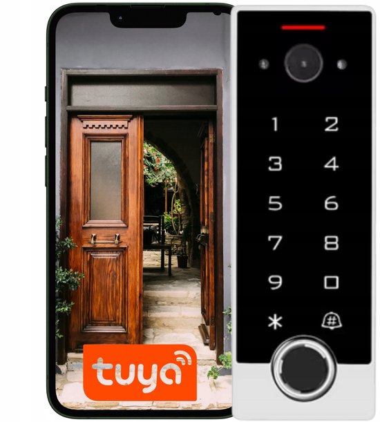 Tuya slot met camera en vingerafdruk
