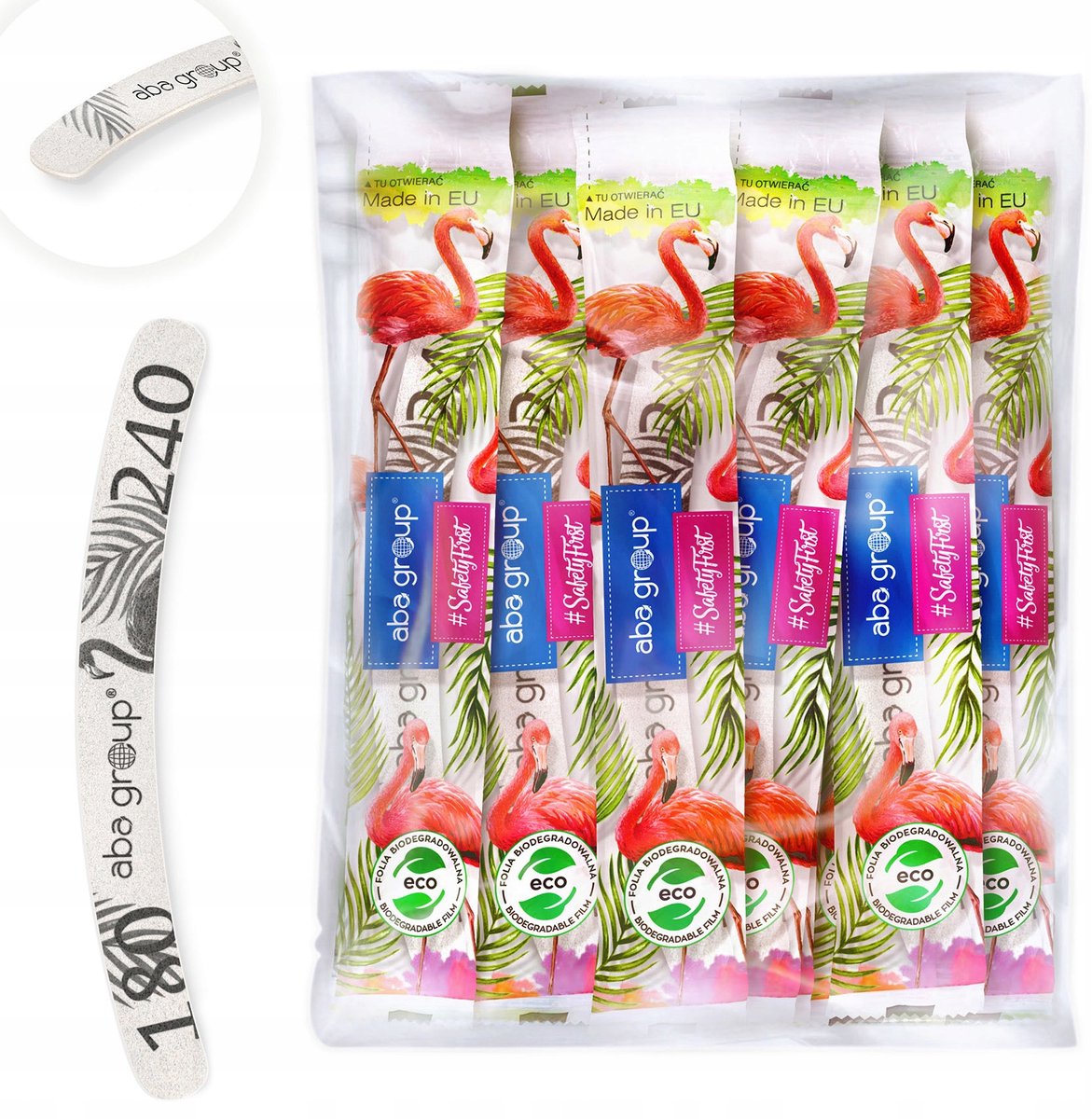 Aba Group Bananen Vijl 180/240 Slim - 100 Stuks Hygiënisch Verpakt