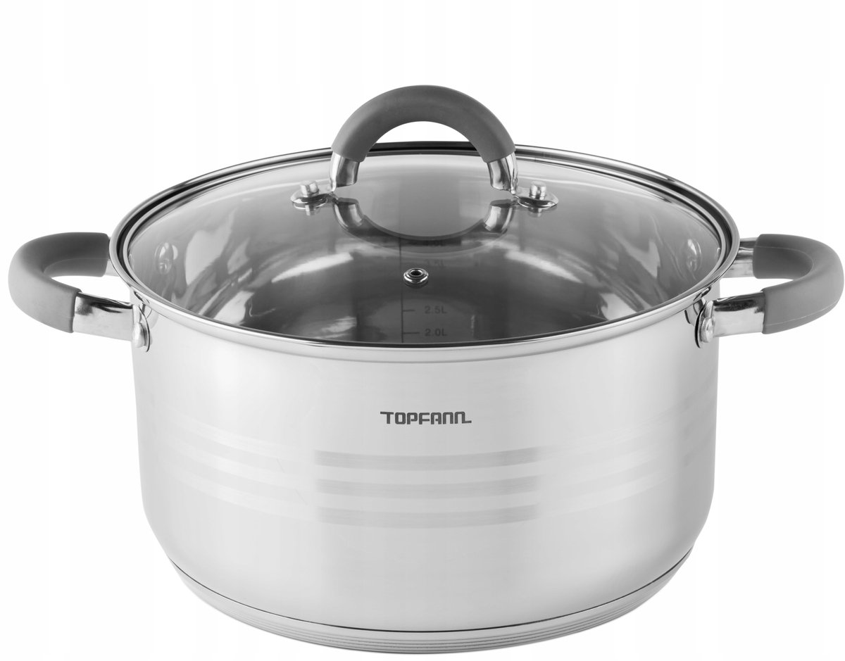 RVS Pan 16 cm 1.6L - Geschikt voor Inductie & Gas