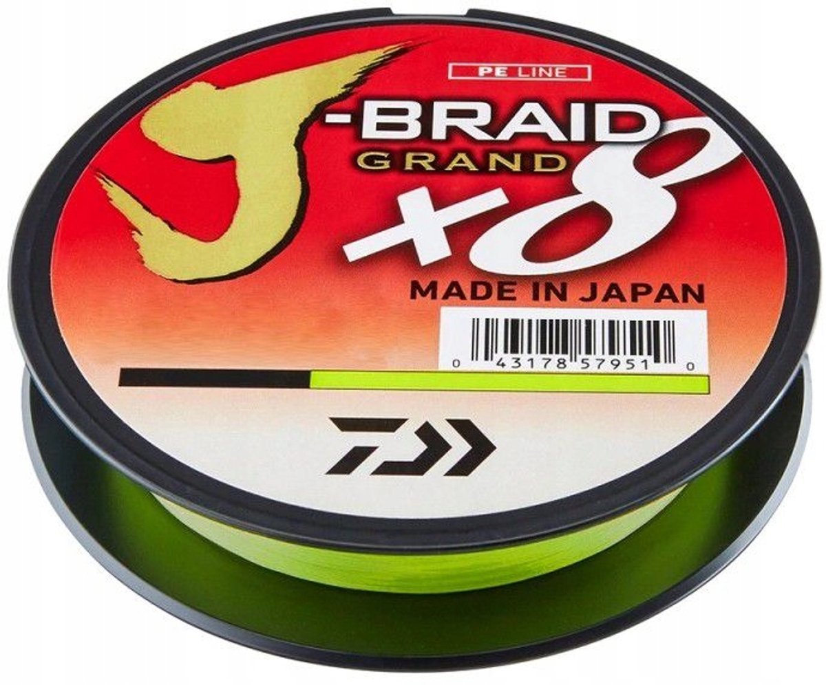 Daiwa J-Braid Grand X8 270m 0.16mm PE Vlechtlijn - Hoge Kwaliteit