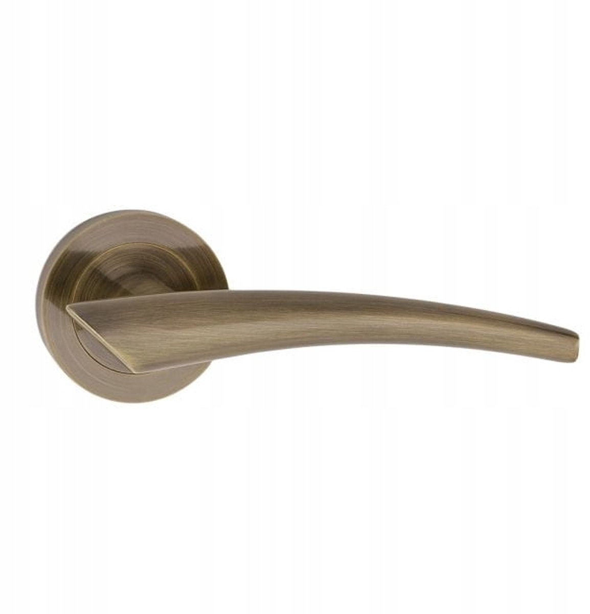 Verso Idea Deurklink met Ronde Rozet - Patina