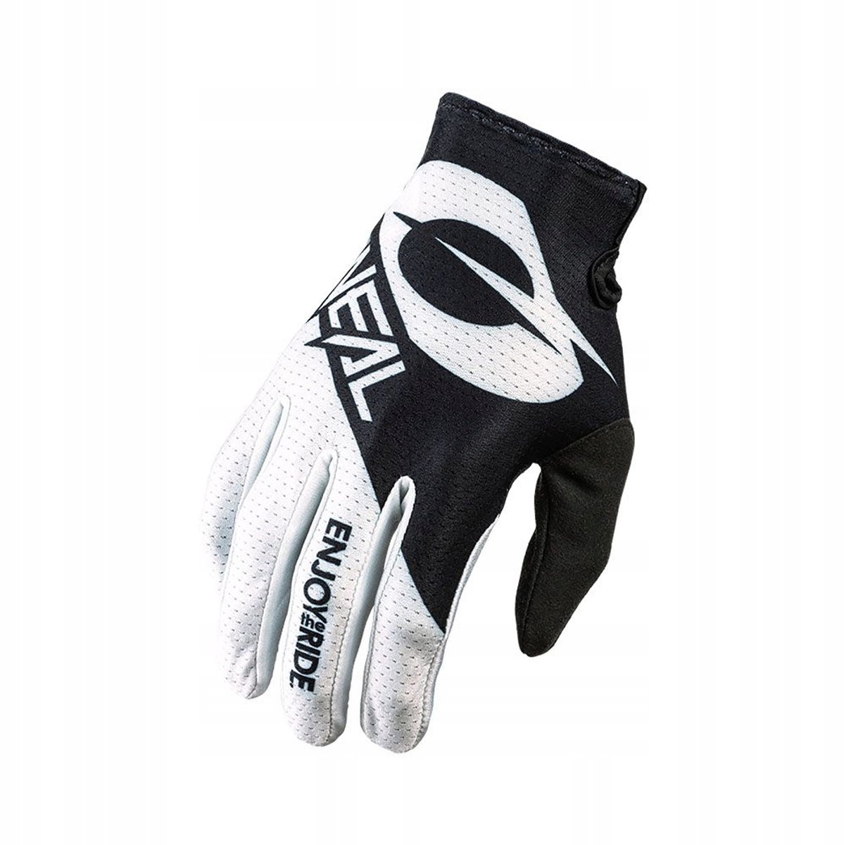 O'neal Matrix Stacked Motorcross Handschoenen - Zwart/Wit - Maat XXL