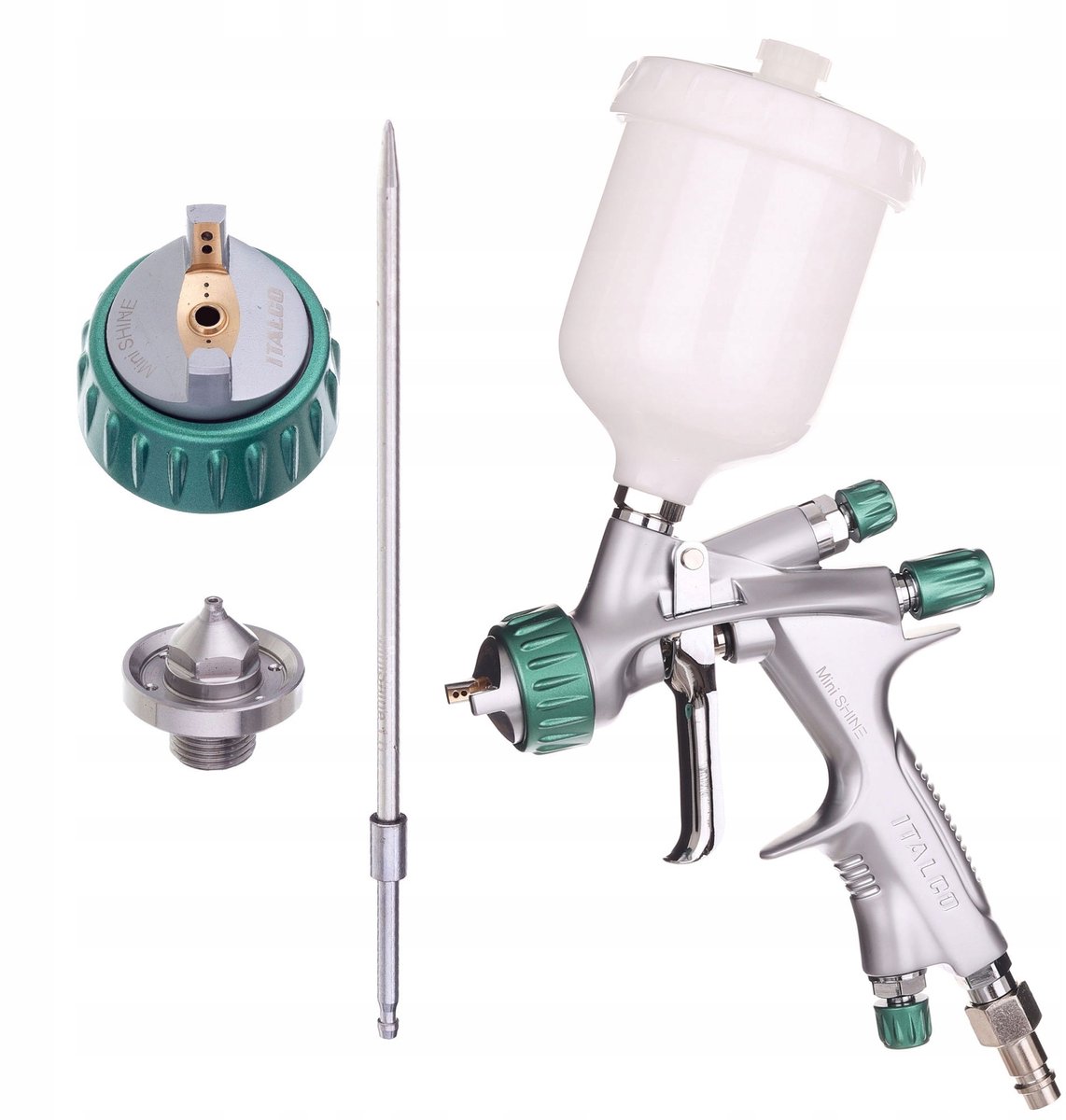 ITTALCO Shine Mini Lakspraytool 0,8+1,0 mm, 250 ml tank