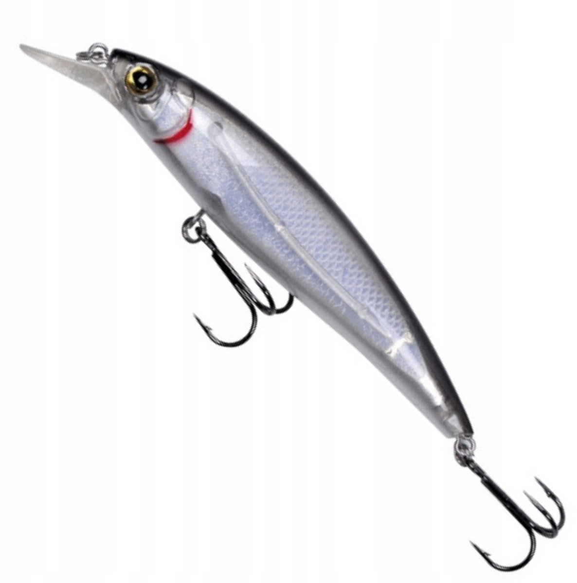 Robinson Minnow Wobbler 7cm 5g - Zilveren Shiner voor Snoek, Baars, Snoekbaars