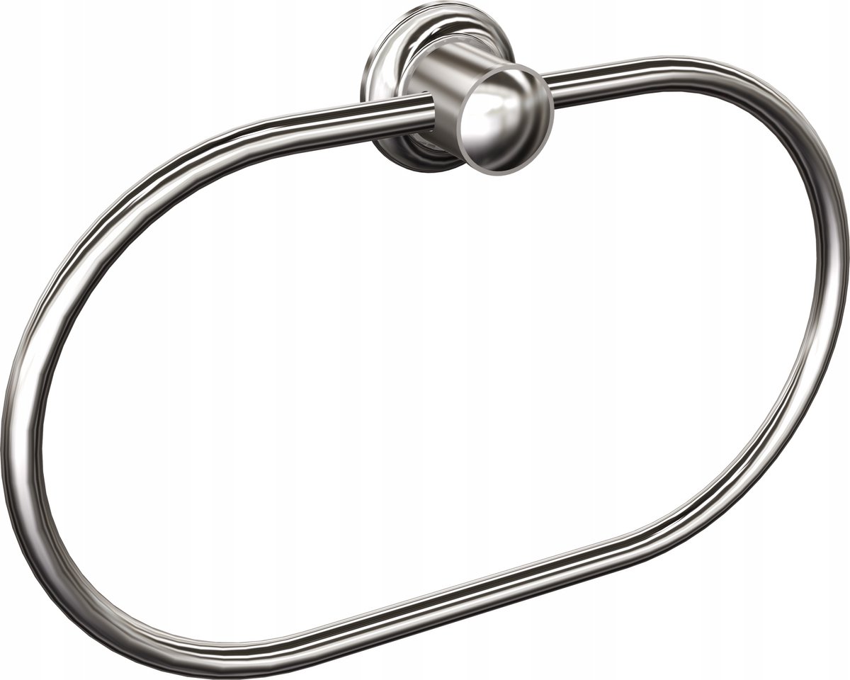 Andex Ronde Wandkapstok - Chroom