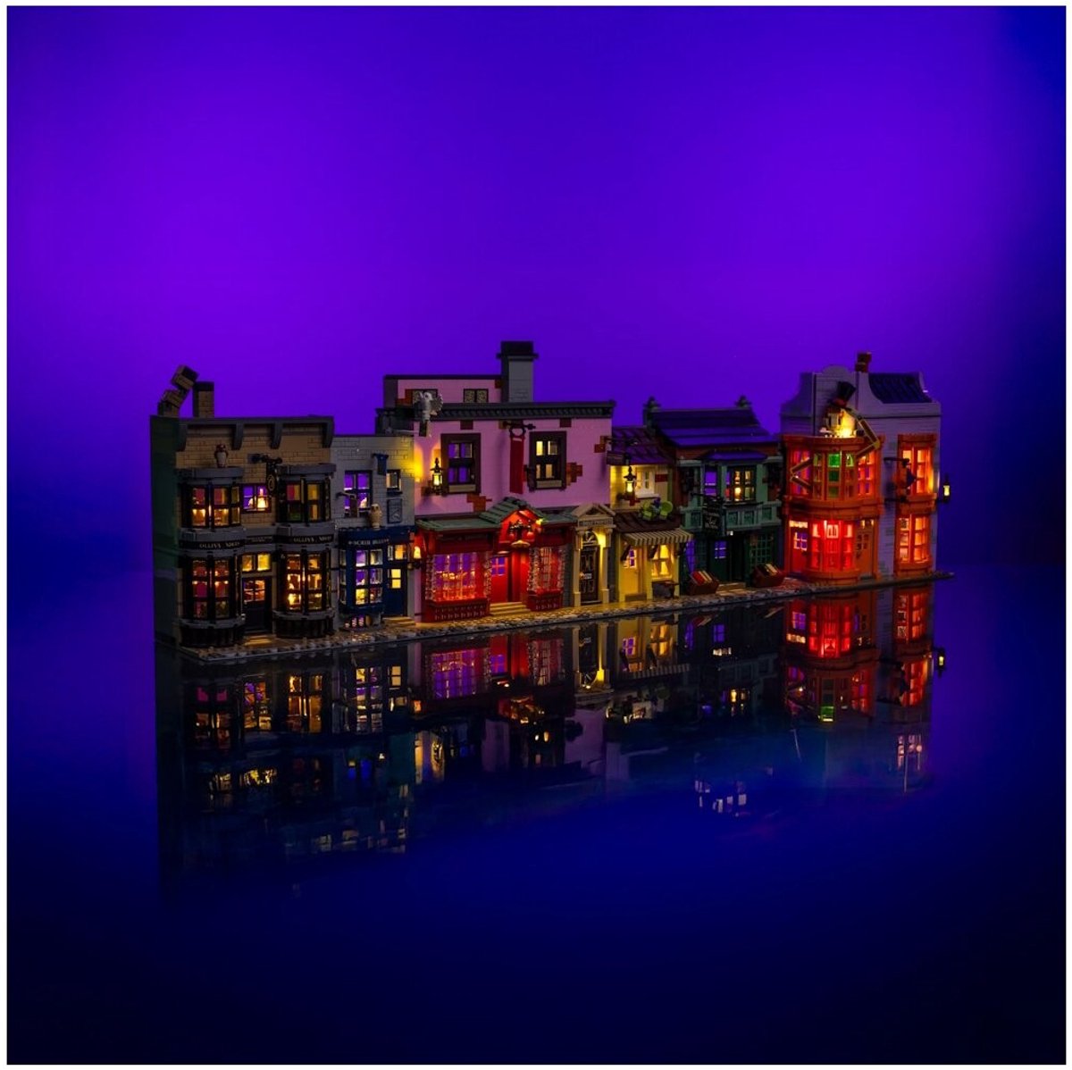 LMB 2.0 - Verlichtingsset geschikt voor LEGO® 75978 Wegisweg Verlichtingsset
