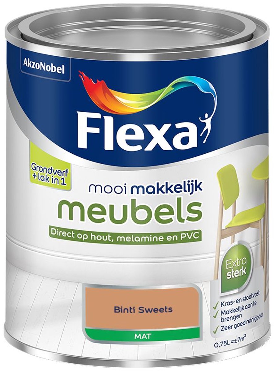 Flexa - mooi makkelijk meubels mat - Binti Sweets - Mengverf - 0.75 L