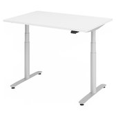 XLR S | 120 x 80 | Bureau réglable en hauteur électriquement - Wit 120x80 Hauteur de table I Réglable en hauteur électriquement