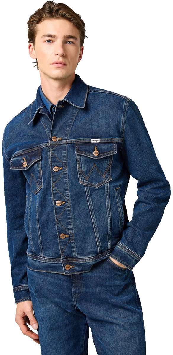 Wrangler Classic Spijkerjas 4XL Man Meadow Haze