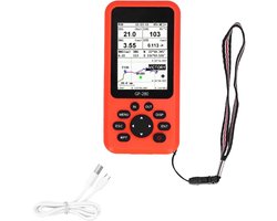 Handheld GPS Navigator With Different Navigation Screens, Waterproof Performance, 12 Tracks, 2998 Signals, Portable Navigation For Outdoor Activities, Perfect For Ships,