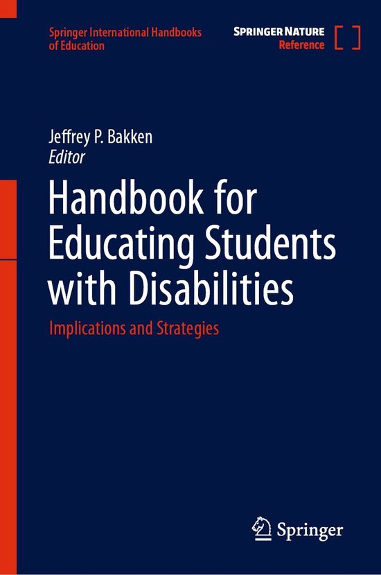 Reference Module Education - Handbook for Educating Students ... - cover