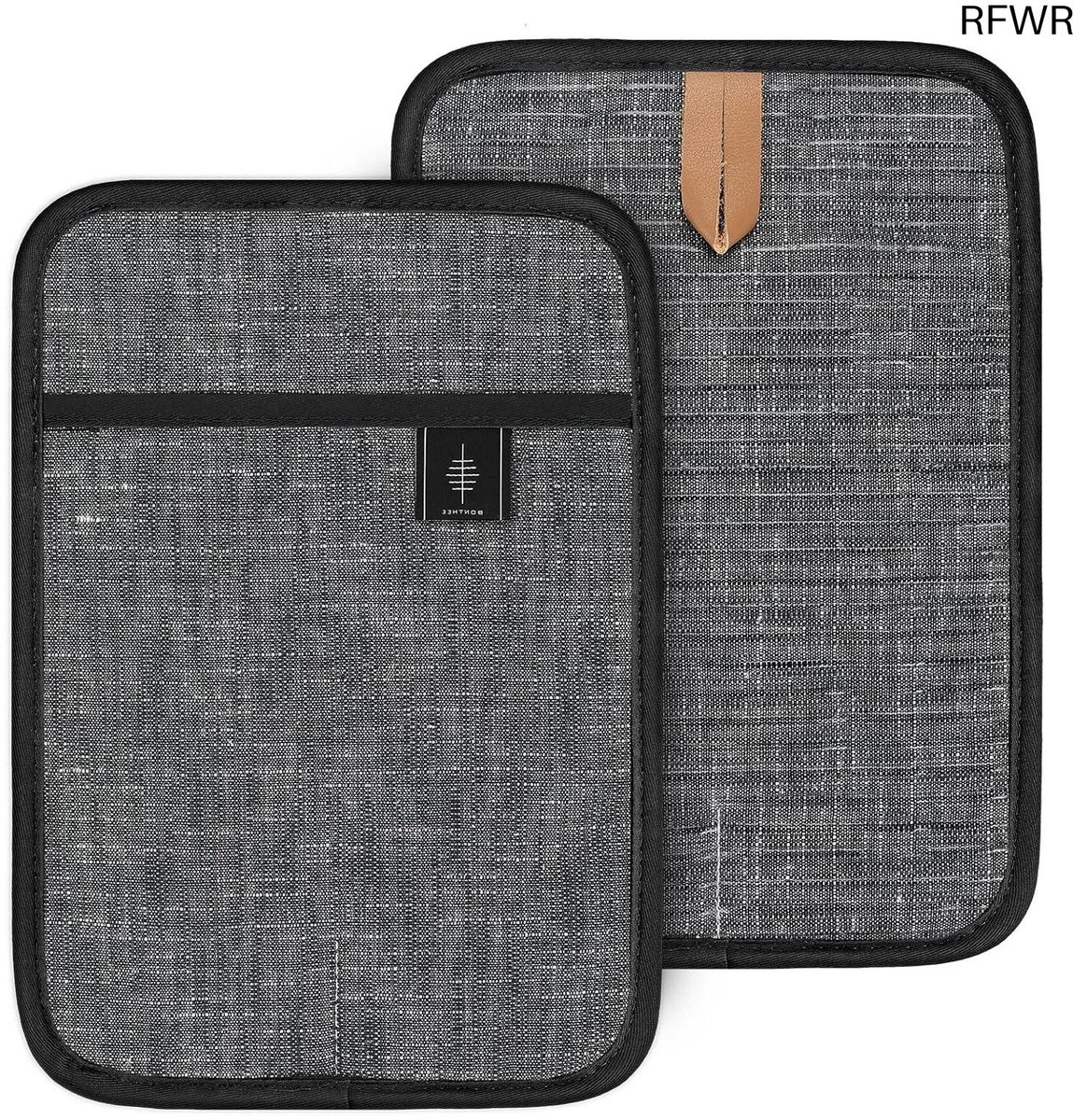 RFWR® Hittebestendige Katoenen Pannenlappen - Antislip en Flexibel - Set van 2 - Grijs