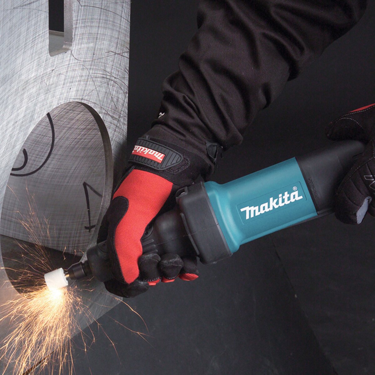 Makita GD0600 Meuleuse droite - Ergonomisch en stil thumbnail 2