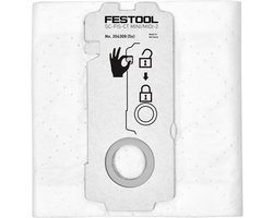 Festool SC-FIS-CT MINI/MIDI-2/5/CT15 SELFCLEAN filterzak voor CT 15, CT MINI/MIDI vanaf 2019 & CTC MINI/MIDI VE=5 - 204308