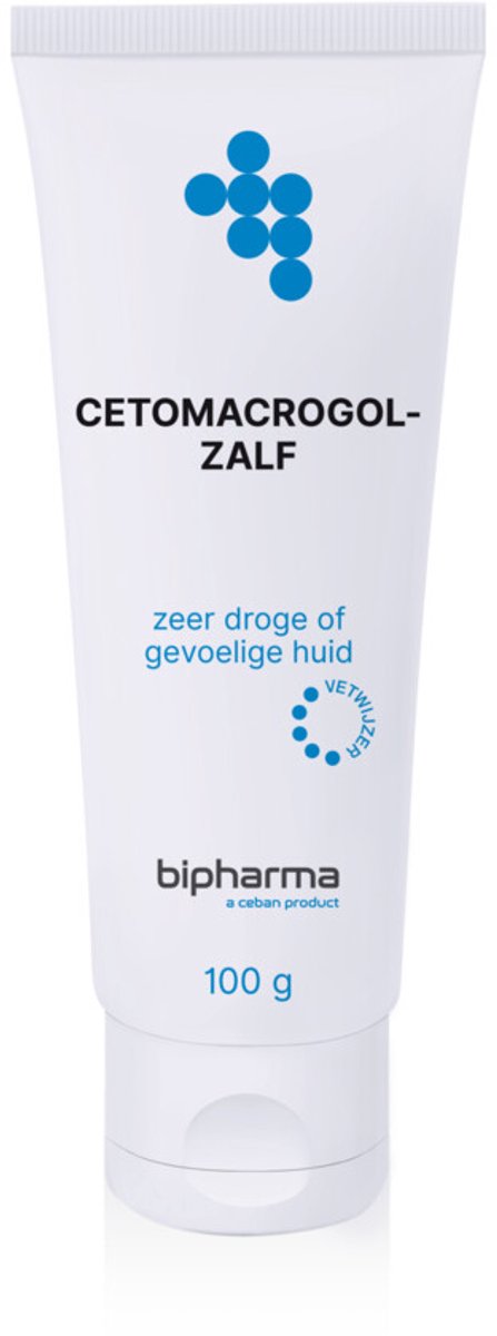 Bipharma Cetomacrogolzalf - 2 x 100 gr - Voordeelverpakking