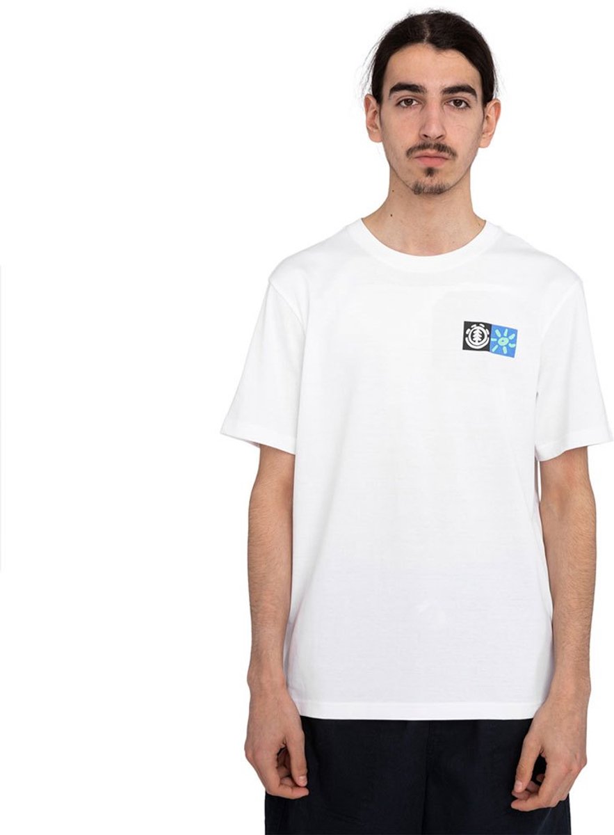 Element Midday T-shirt Met Korte Mouwen XL Man Wit
