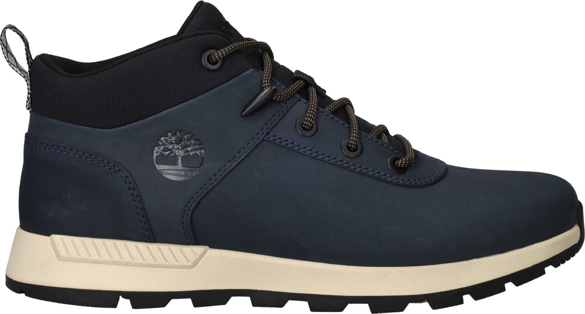 Timberland SPRINT BASIC MID LACE UP SNEAKER Heren Sneakers NUBUCK Blauw