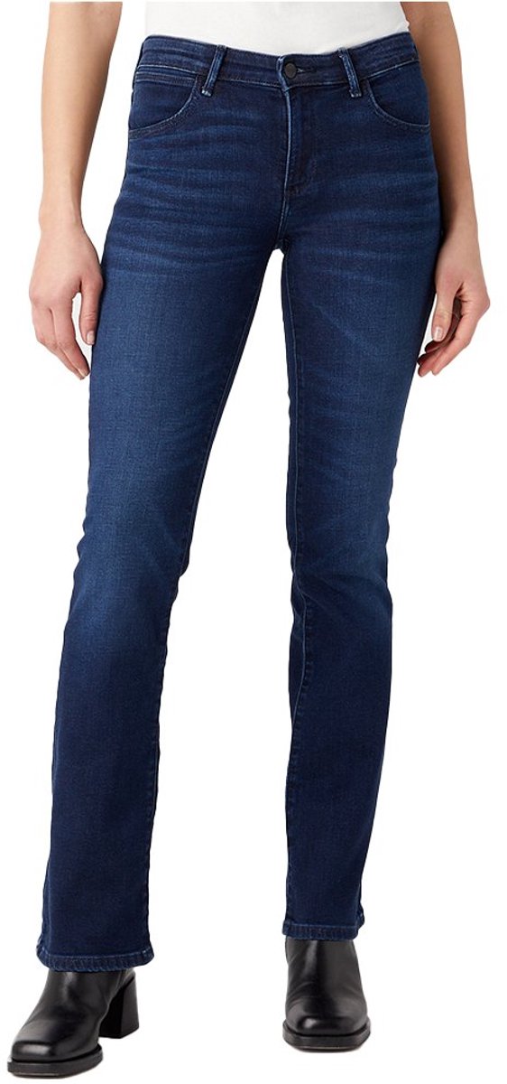 Wrangler 112342797 Bootcut Fit Spijkerbroek 26 30 Vrouw Nightshade