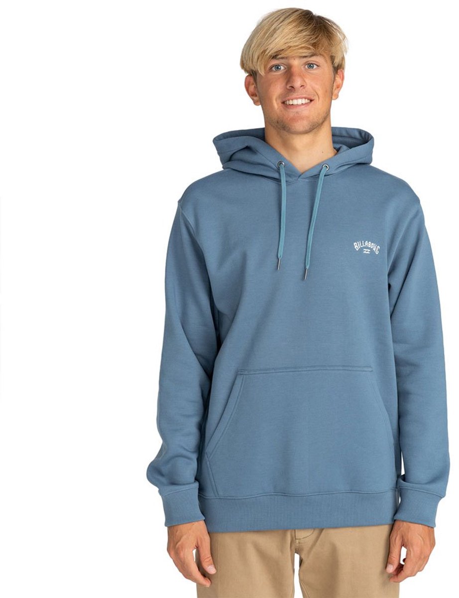 Billabong Arch Hoodie S Man Vintage Indigo