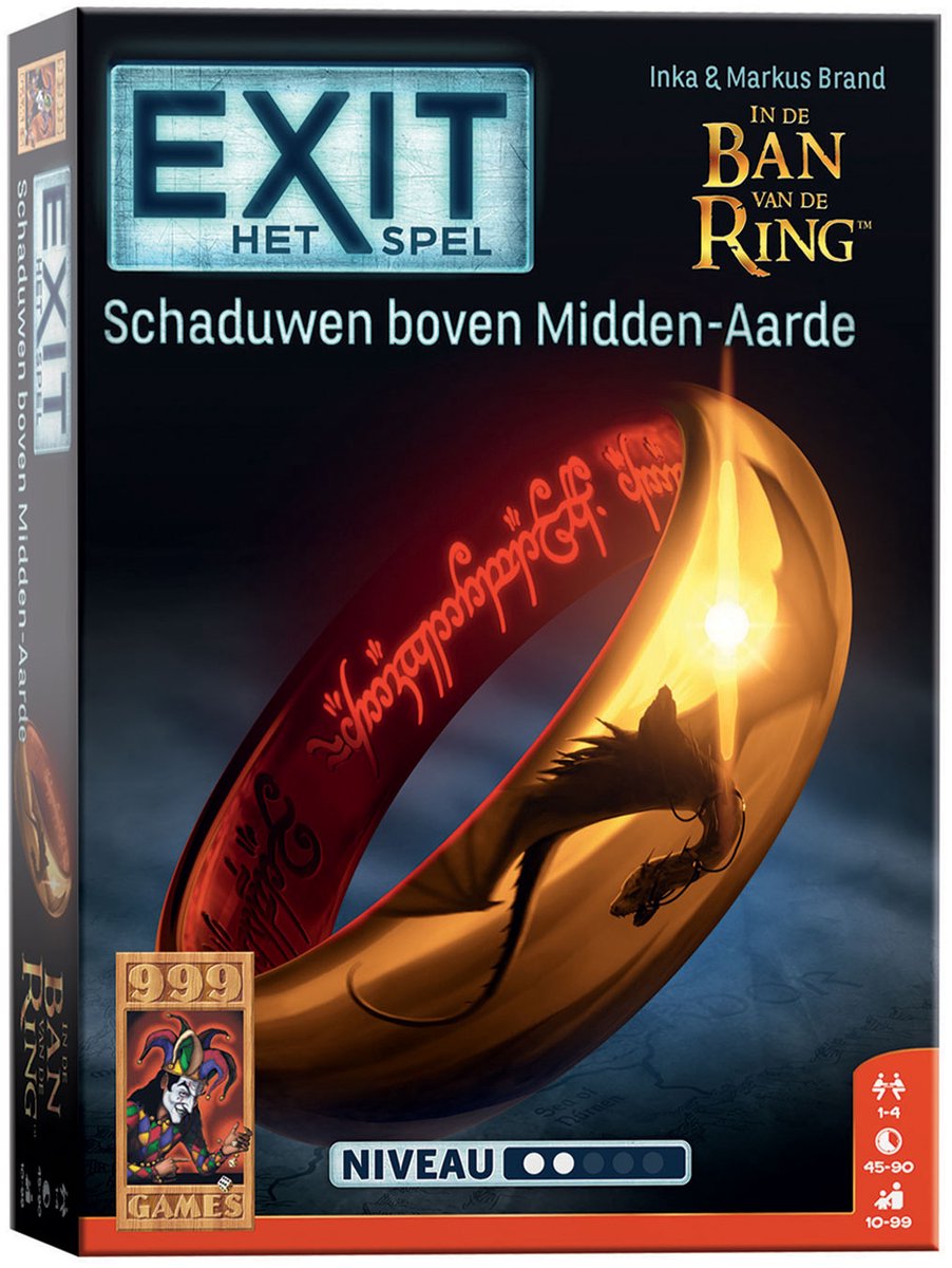999 Games EXIT Schaduwen boven Midden-Aarde: LOTR escape room spel thumbnail 2
