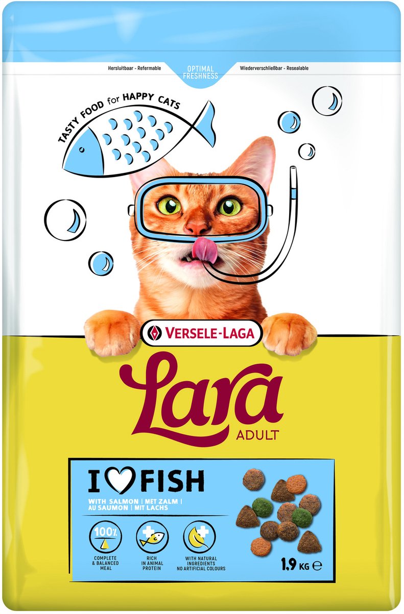Lara Adult Zalm - Kattenvoer - 1.9 kg