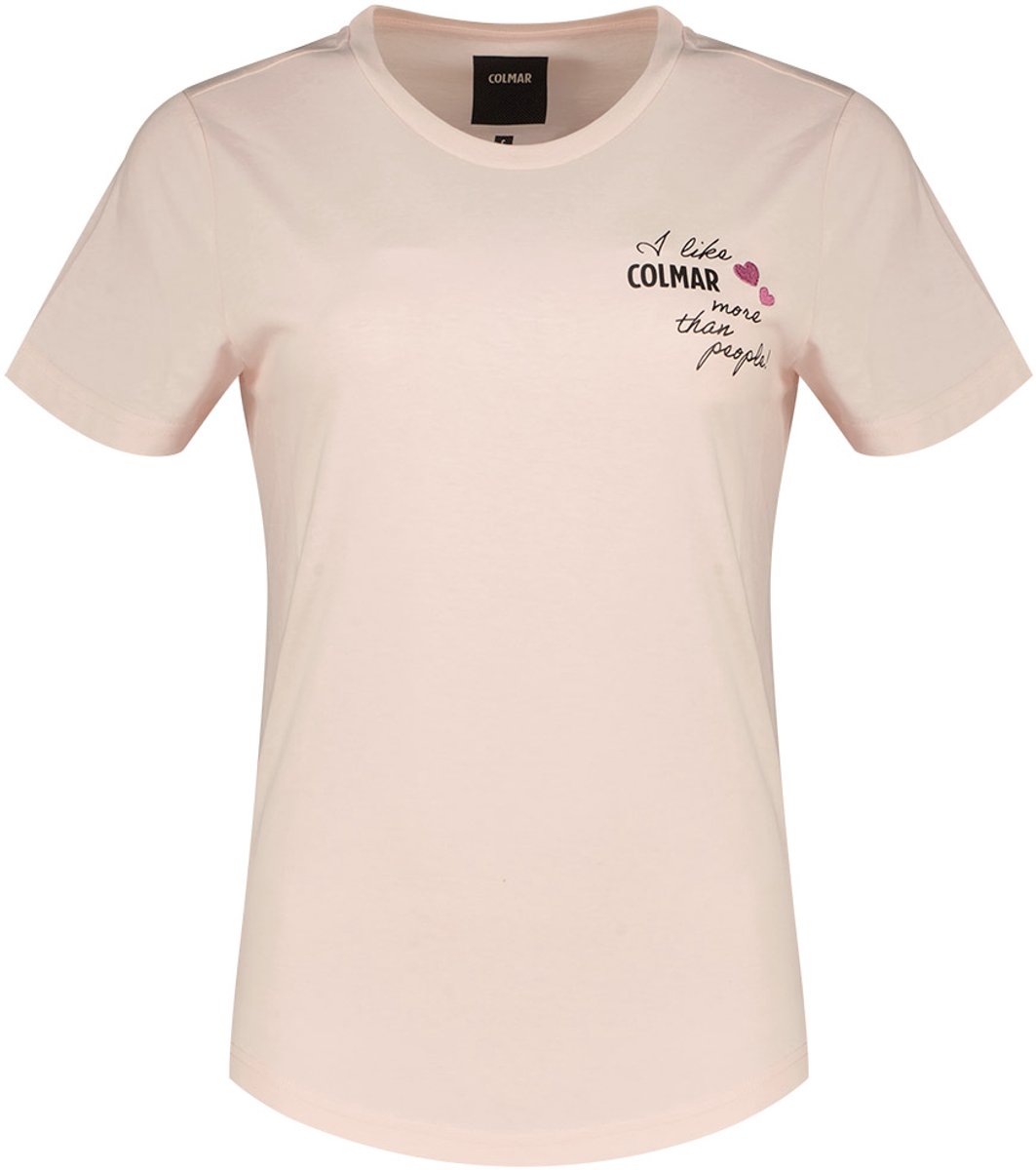 Colmar 86646zf T-shirt Met Korte Mouwen Roze M Vrouw