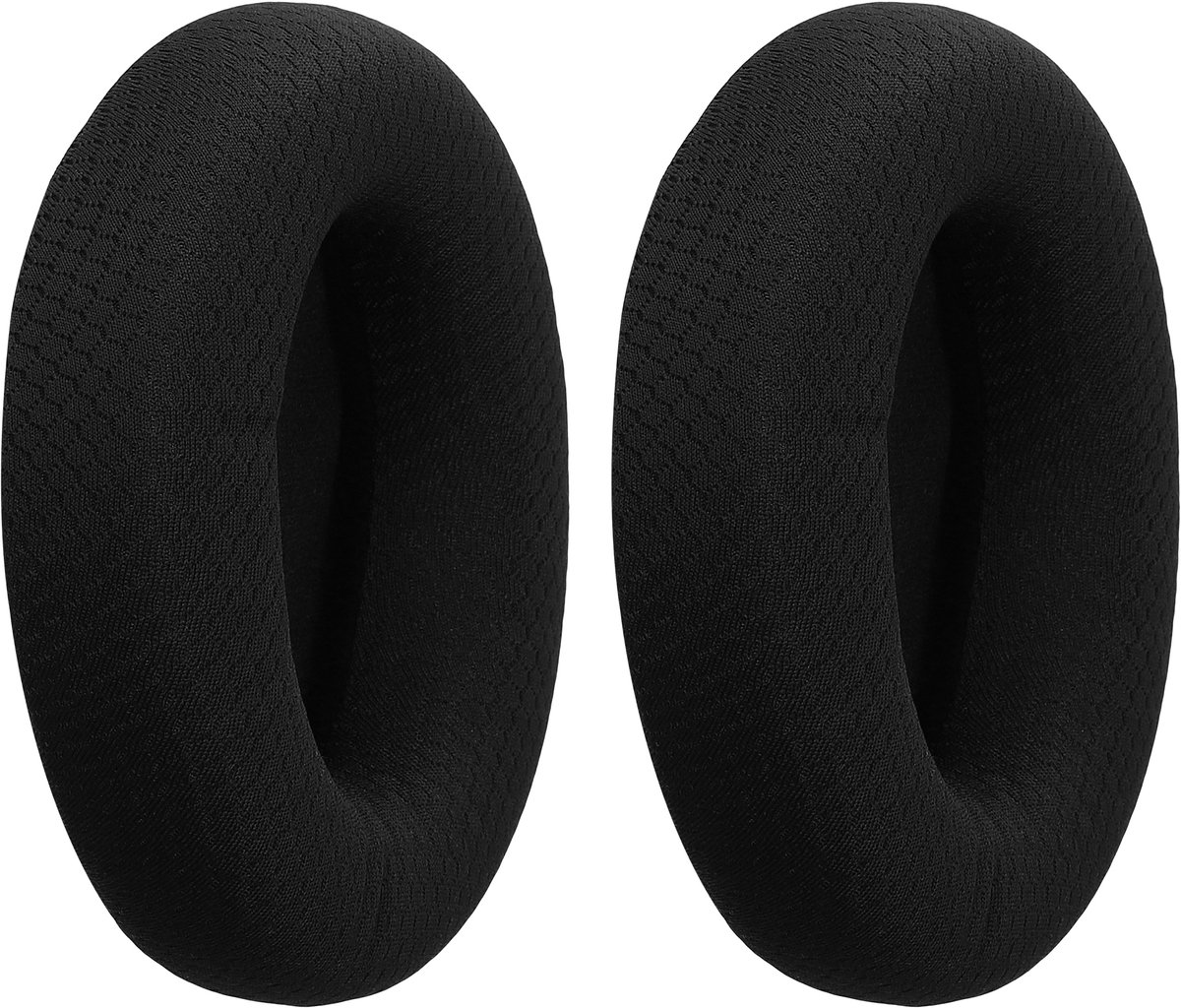 kwmobile 2x oorkussens geschikt voor Razer Kraken V4 X / V4 / V4 Pro koptelefoon in zwart - Voor over-ear hoofdtelefoon