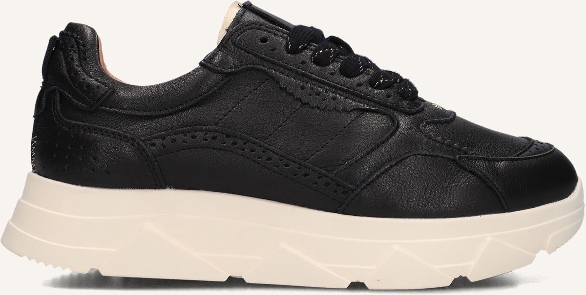 BLASZ Kady Fat Sneakers Dames - Leren Sneaker - Zwart - Maat 38