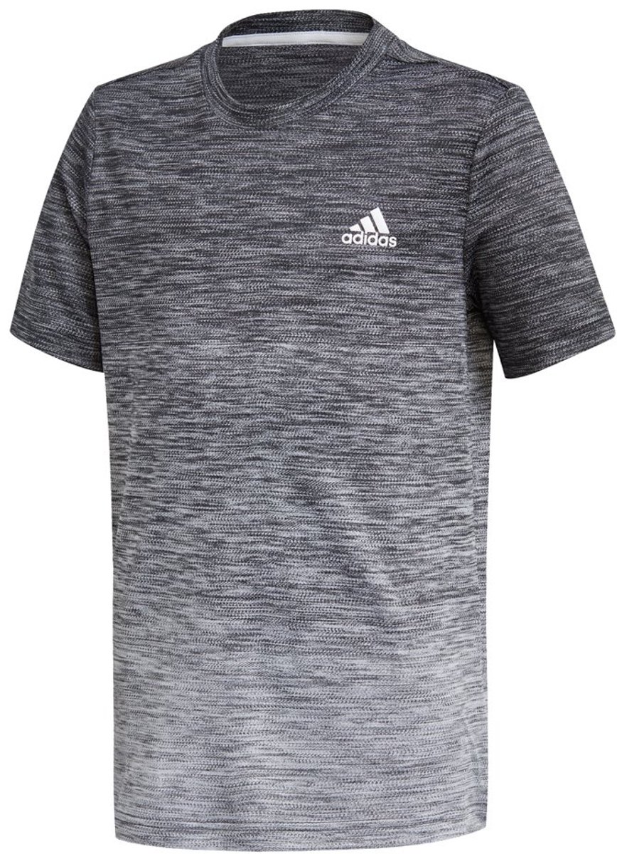 Adidas Aeroready Grad T-shirt Met Korte Mouwen 5-6 Years Jongens Zwart