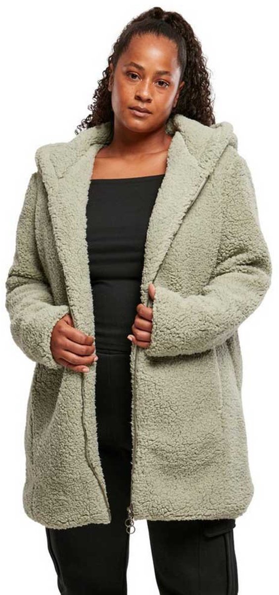 Urban Classics Sherpa Jacket M Groen