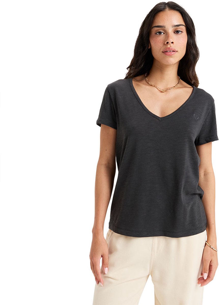 Roxy Is Flowing V T-shirt Met Korte Mouwen S Vrouw Overige kleuren