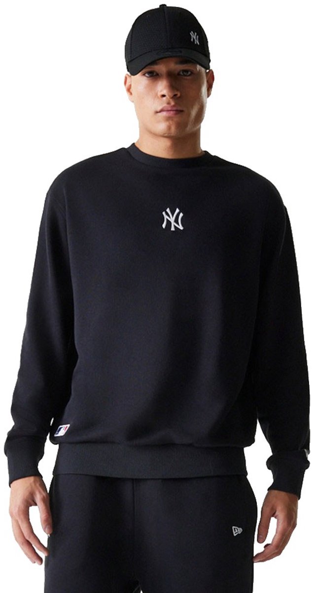 New Era Mlb Le Midi Bb New York Yankees Sweatshirt S Man Zwart