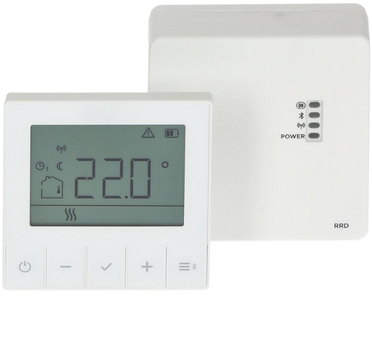 Silvertec - Draadloze kamerthermostaat - Bluetooth - Sneltoetsen