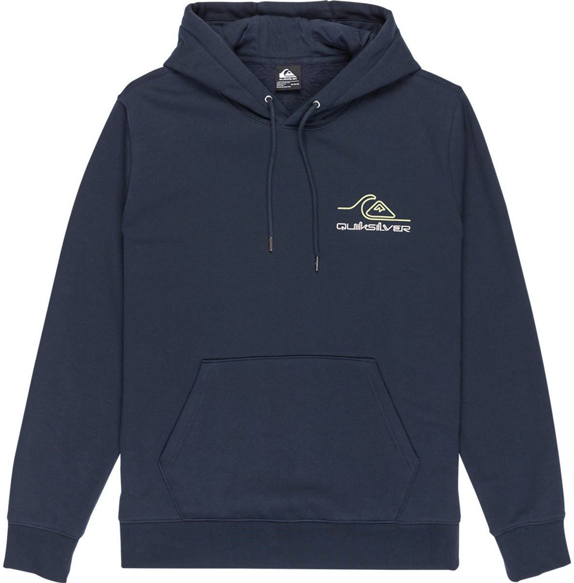Quiksilver Light Waves Hoodie S Man Blauw