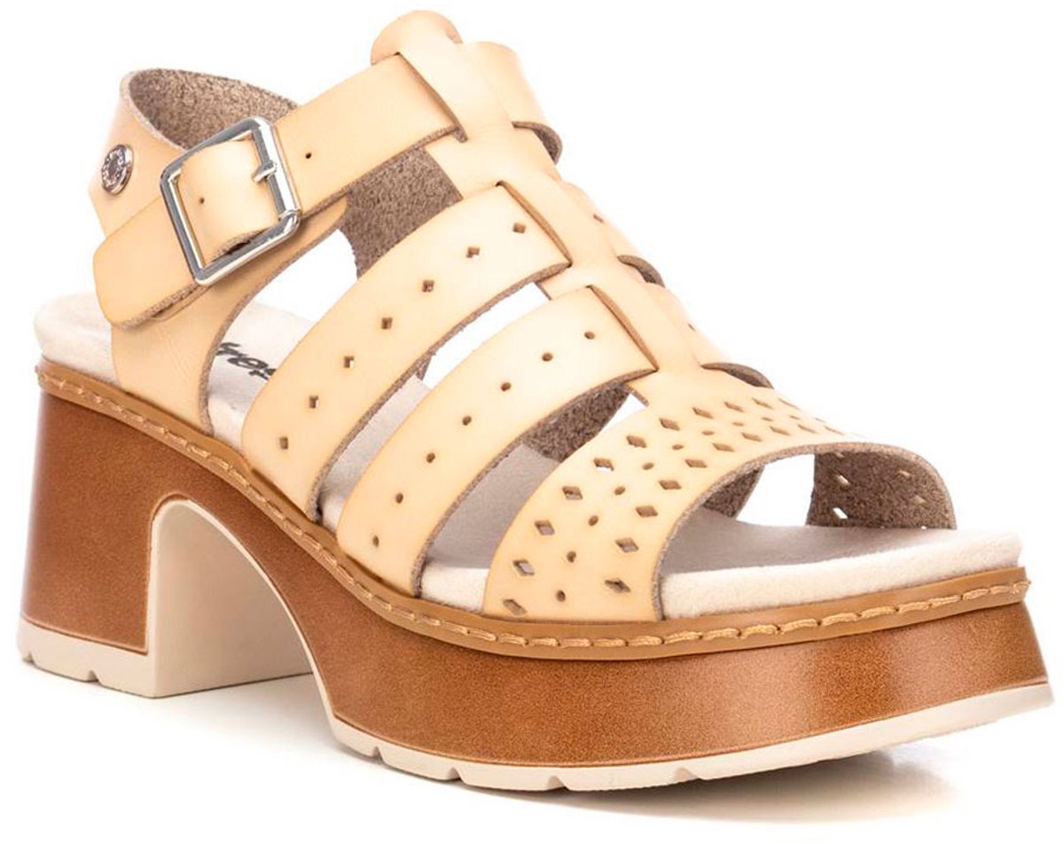 Refresh 172695 Hakken Sandalen Beige EU 36 Vrouw