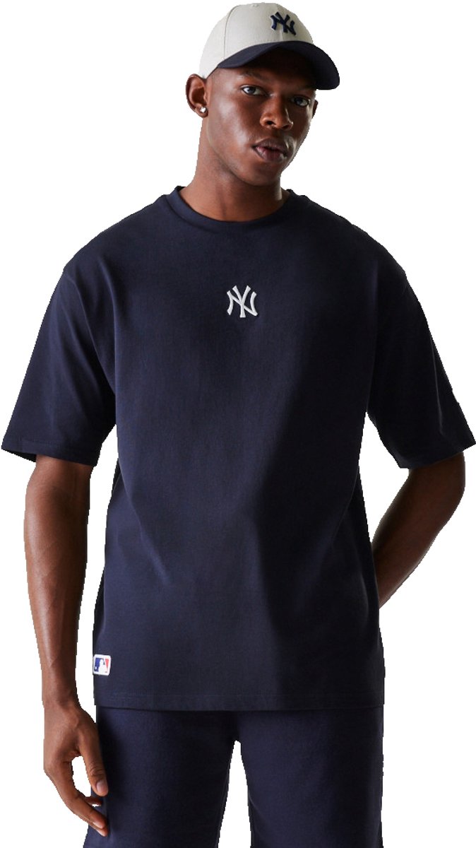 New Era Mlb Le Midi New York Yankees T-shirt Met Korte Mouwen Blauw