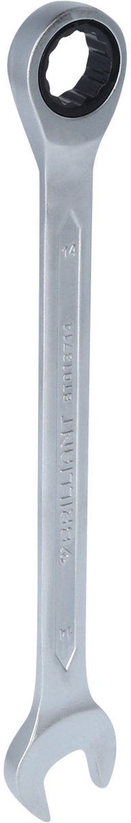 BRILLIANT TOOLS ratelringsteeksleutel 14 mm - BT013714