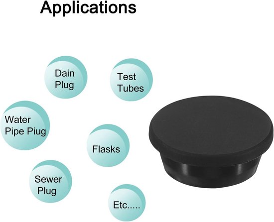 QUARKZMAN 28 stuks siliconen stops, ronde rubberen stoppen voor gaten van 5 - 5,5 mm, waterdichte stop voor metalen buizen, inzetstukken voor eindkappen voor meubels, inzetstukken, transparant QUARKZMAN 28 stuks siliconen stops, ronde rubberen stoppen voor gaten van 5 - 5,5 mm, waterdichte stop voor metalen buizen, inzetstukken voor eindkappen voor meubels, inzetstukken, transparant
