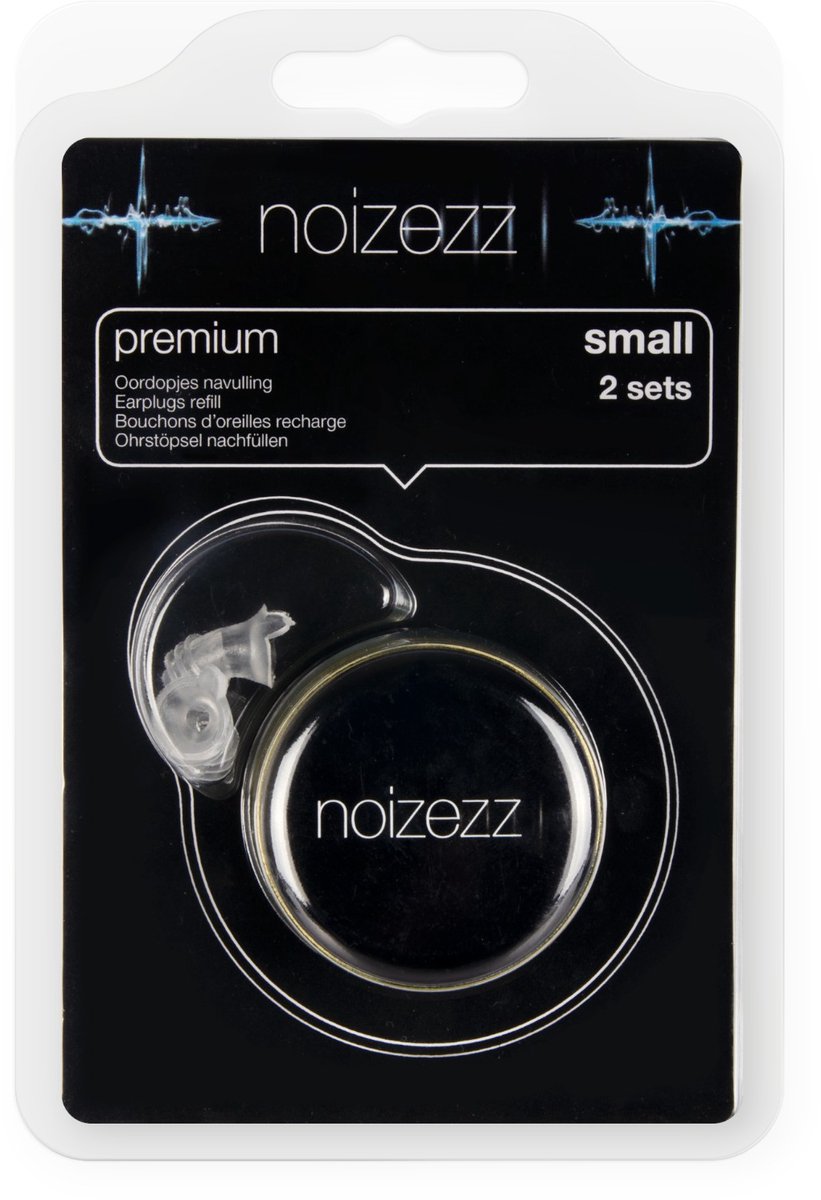 Noizezz PREMIUM Performance Filter – Oordopjes Navulling Small