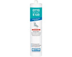 Ottoseal S120 310 ml koker mat zwart C7112