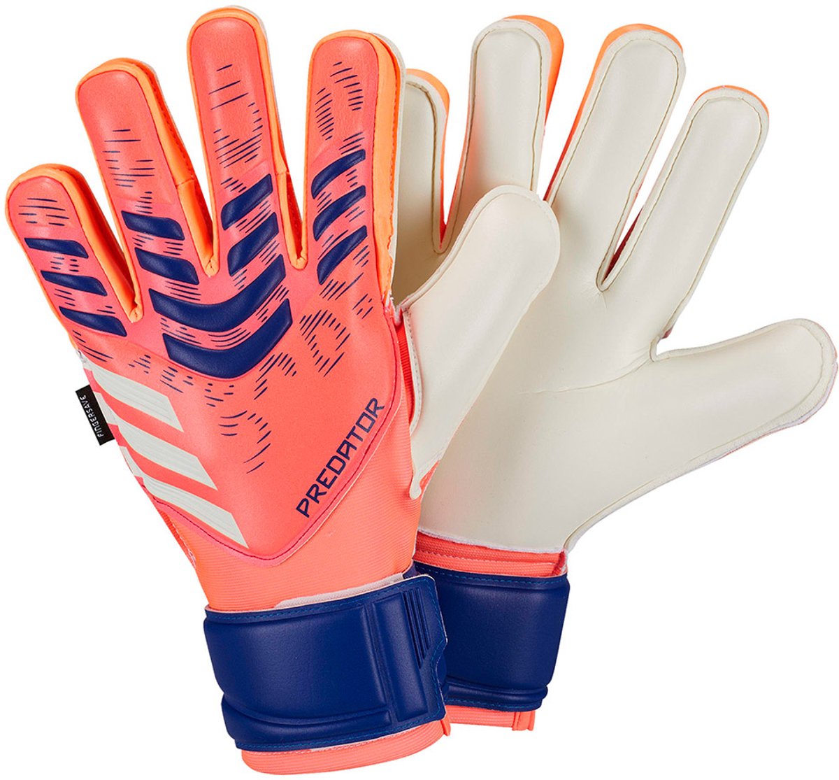 Adidas Predator Match Fingersave Keepershandschoenen Oranje 9.5
